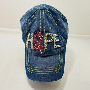 Hat Republic Hope Breast Cancer Baseball Cap Trucker Embroidery Pink Ribbon Stud